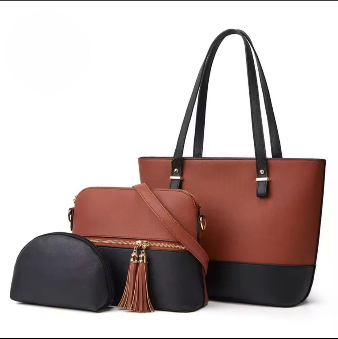 C&K Élégance Trio – 3-Piece Shoulder Bag Set