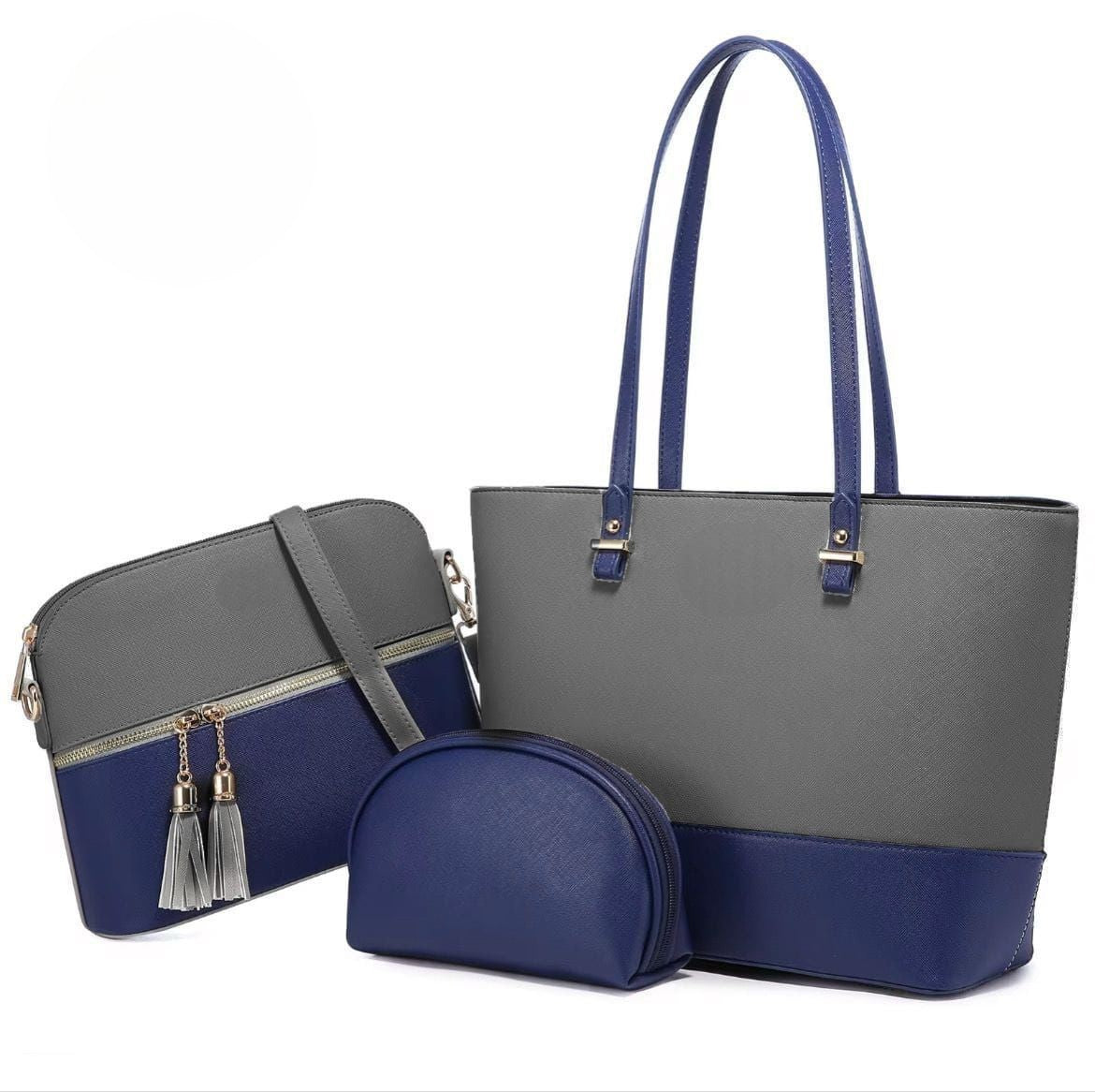C&K Élégance Trio – 3-Piece Shoulder Bag Set