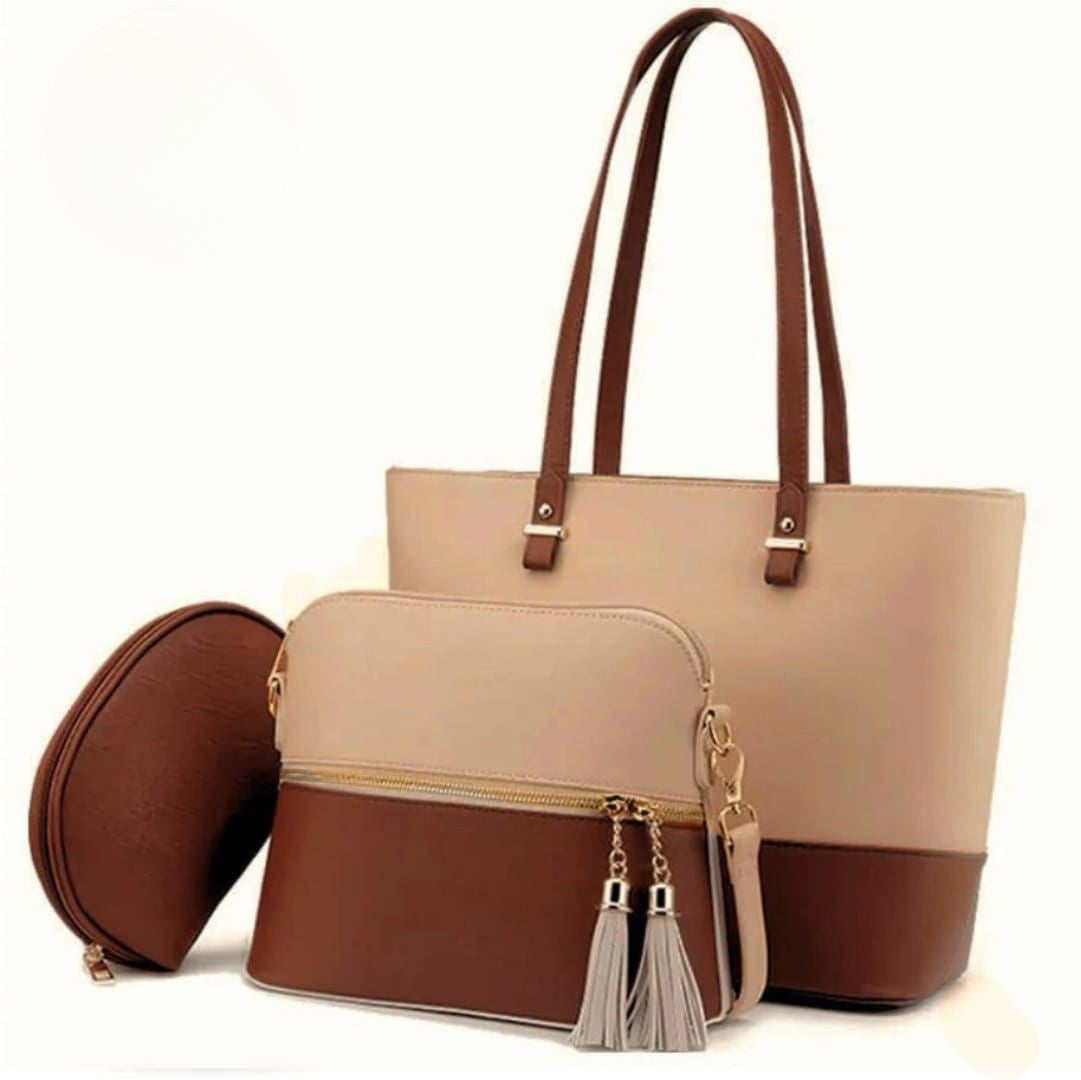 C&K Élégance Trio – 3-Piece Shoulder Bag Set